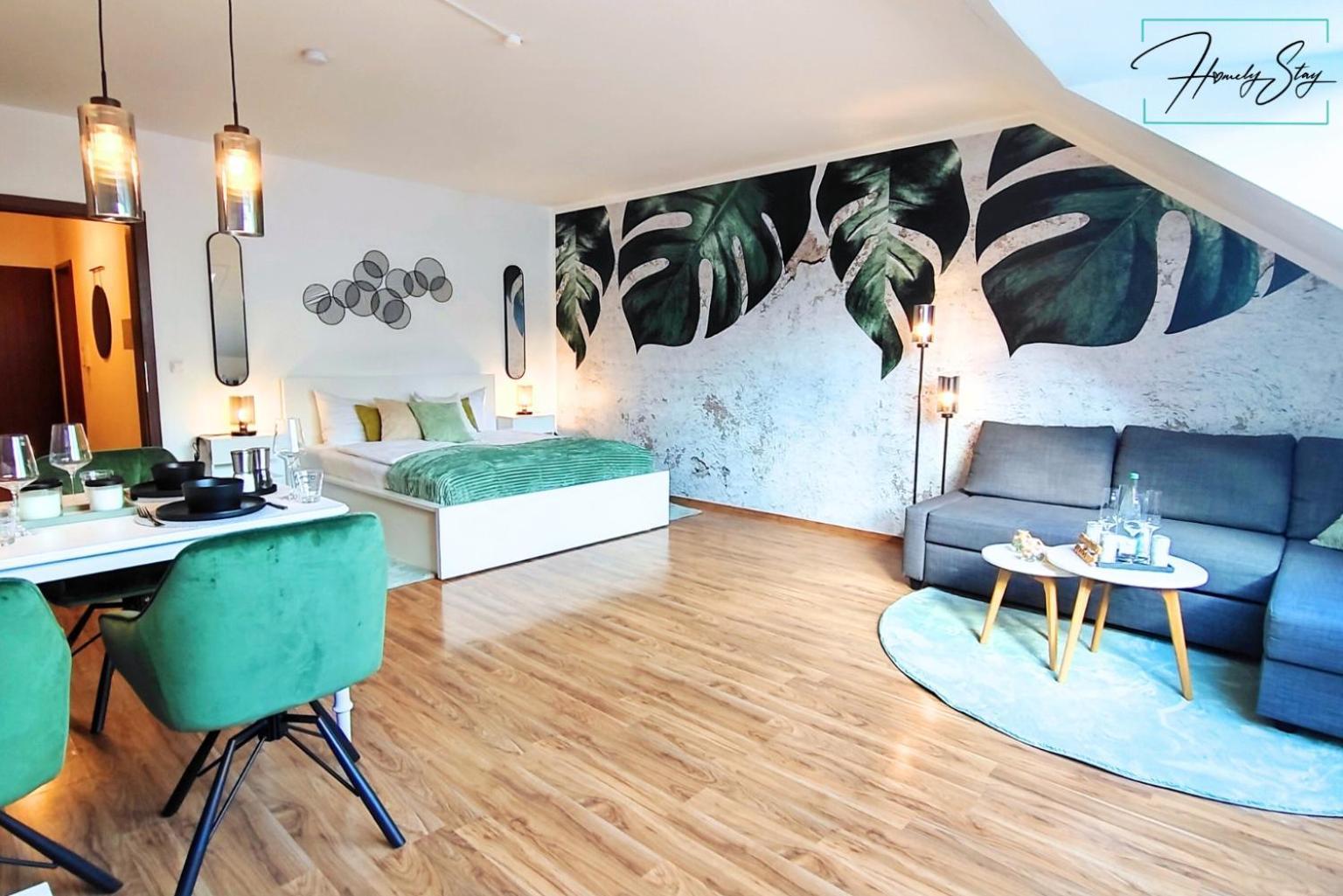 Homely Stay Serenity Greens - Stylisch Studio-Apartment With Kitchen - 10 Min To Central Station, Pet Friendly Munich Extérieur photo