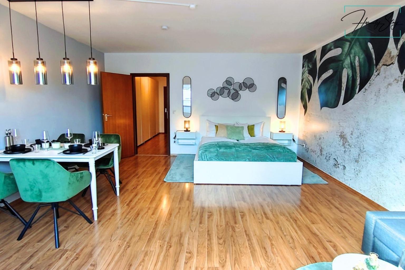 Homely Stay Serenity Greens - Stylisch Studio-Apartment With Kitchen - 10 Min To Central Station, Pet Friendly Munich Extérieur photo